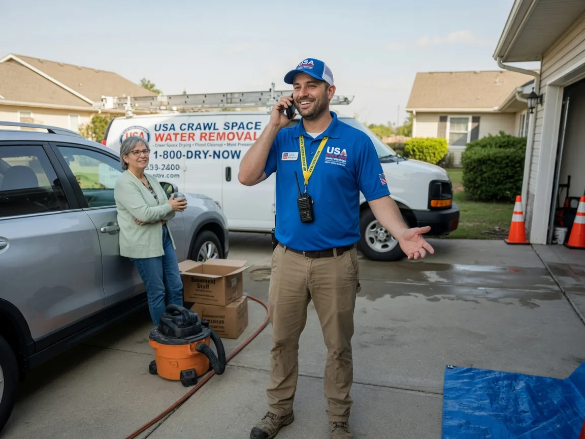 Crawl Space Water Removal Golf, IL FAQs